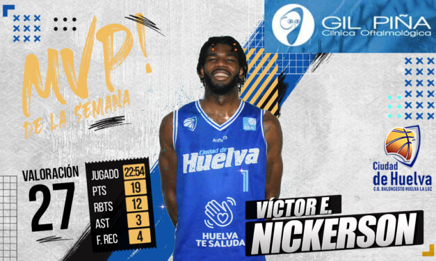 Víctor Nickerson se hace con el último «MVP Gil Piña» del año en la jornada 9