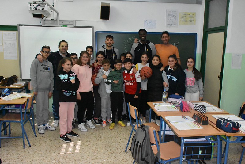 Ayer visitamos el CEIP Marismas del Odiel y el CEIP Arias Montano