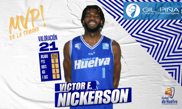 VÍCTOR NICKERSON SE HACE CON EL «MVP GIL PIÑA» DE LA JORNADA 13
