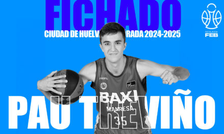 PAU TREVIÑO FIRMA CON EL CIUDAD DE HUELVA